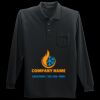 Long Sleeve Silk Touch Polo with Pocket Thumbnail