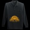 Long Sleeve Silk Touch Polo with Pocket Thumbnail