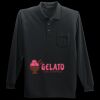 Long Sleeve Silk Touch Polo with Pocket Thumbnail