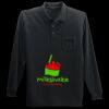 Long Sleeve Silk Touch Polo with Pocket Thumbnail