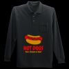 Long Sleeve Silk Touch Polo with Pocket Thumbnail