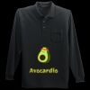 Long Sleeve Silk Touch Polo with Pocket Thumbnail