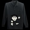 Long Sleeve Silk Touch Polo with Pocket Thumbnail