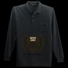 Long Sleeve Silk Touch Polo with Pocket Thumbnail