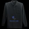 Long Sleeve Silk Touch Polo with Pocket Thumbnail