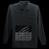 Long Sleeve Silk Touch Polo with Pocket Thumbnail