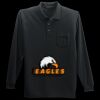 Long Sleeve Silk Touch Polo with Pocket Thumbnail