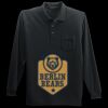 Long Sleeve Silk Touch Polo with Pocket Thumbnail
