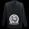 Long Sleeve Silk Touch Polo with Pocket Thumbnail