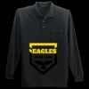 Long Sleeve Silk Touch Polo with Pocket Thumbnail