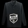 Long Sleeve Silk Touch Polo with Pocket Thumbnail