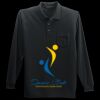 Long Sleeve Silk Touch Polo with Pocket Thumbnail