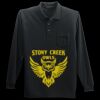 Long Sleeve Silk Touch Polo with Pocket Thumbnail