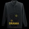 Long Sleeve Silk Touch Polo with Pocket Thumbnail