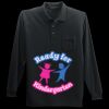Long Sleeve Silk Touch Polo with Pocket Thumbnail