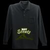 Long Sleeve Silk Touch Polo with Pocket Thumbnail