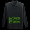 Long Sleeve Silk Touch Polo with Pocket Thumbnail
