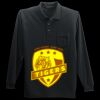Long Sleeve Silk Touch Polo with Pocket Thumbnail