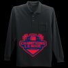 Long Sleeve Silk Touch Polo with Pocket Thumbnail