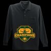 Long Sleeve Silk Touch Polo with Pocket Thumbnail