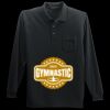 Long Sleeve Silk Touch Polo with Pocket Thumbnail