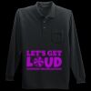 Long Sleeve Silk Touch Polo with Pocket Thumbnail