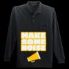 Long Sleeve Silk Touch Polo with Pocket Thumbnail