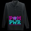 Long Sleeve Silk Touch Polo with Pocket Thumbnail