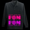 Long Sleeve Silk Touch Polo with Pocket Thumbnail