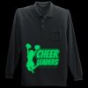 Long Sleeve Silk Touch Polo with Pocket Thumbnail