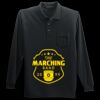 Long Sleeve Silk Touch Polo with Pocket Thumbnail