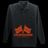 Long Sleeve Silk Touch Polo with Pocket Thumbnail