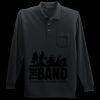 Long Sleeve Silk Touch Polo with Pocket Thumbnail
