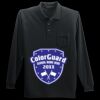 Long Sleeve Silk Touch Polo with Pocket Thumbnail