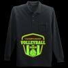 Long Sleeve Silk Touch Polo with Pocket Thumbnail