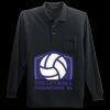 Long Sleeve Silk Touch Polo with Pocket Thumbnail