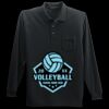 Long Sleeve Silk Touch Polo with Pocket Thumbnail