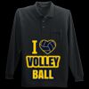 Long Sleeve Silk Touch Polo with Pocket Thumbnail