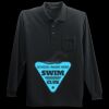 Long Sleeve Silk Touch Polo with Pocket Thumbnail