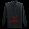 Long Sleeve Silk Touch Polo with Pocket Thumbnail