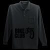 Long Sleeve Silk Touch Polo with Pocket Thumbnail