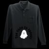 Long Sleeve Silk Touch Polo with Pocket Thumbnail
