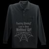 Long Sleeve Silk Touch Polo with Pocket Thumbnail