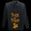 Long Sleeve Silk Touch Polo with Pocket Thumbnail