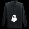 Long Sleeve Silk Touch Polo with Pocket Thumbnail