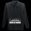 Long Sleeve Silk Touch Polo with Pocket Thumbnail