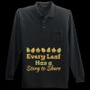 Long Sleeve Silk Touch Polo with Pocket Thumbnail