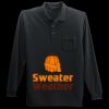 Long Sleeve Silk Touch Polo with Pocket Thumbnail