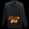Long Sleeve Silk Touch Polo with Pocket Thumbnail