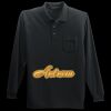 Long Sleeve Silk Touch Polo with Pocket Thumbnail